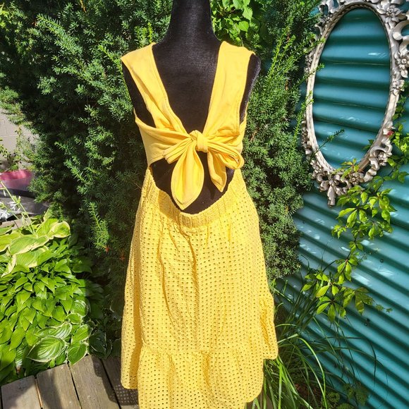 New York and Company Cottagecore Dress - Picture 2 of 5